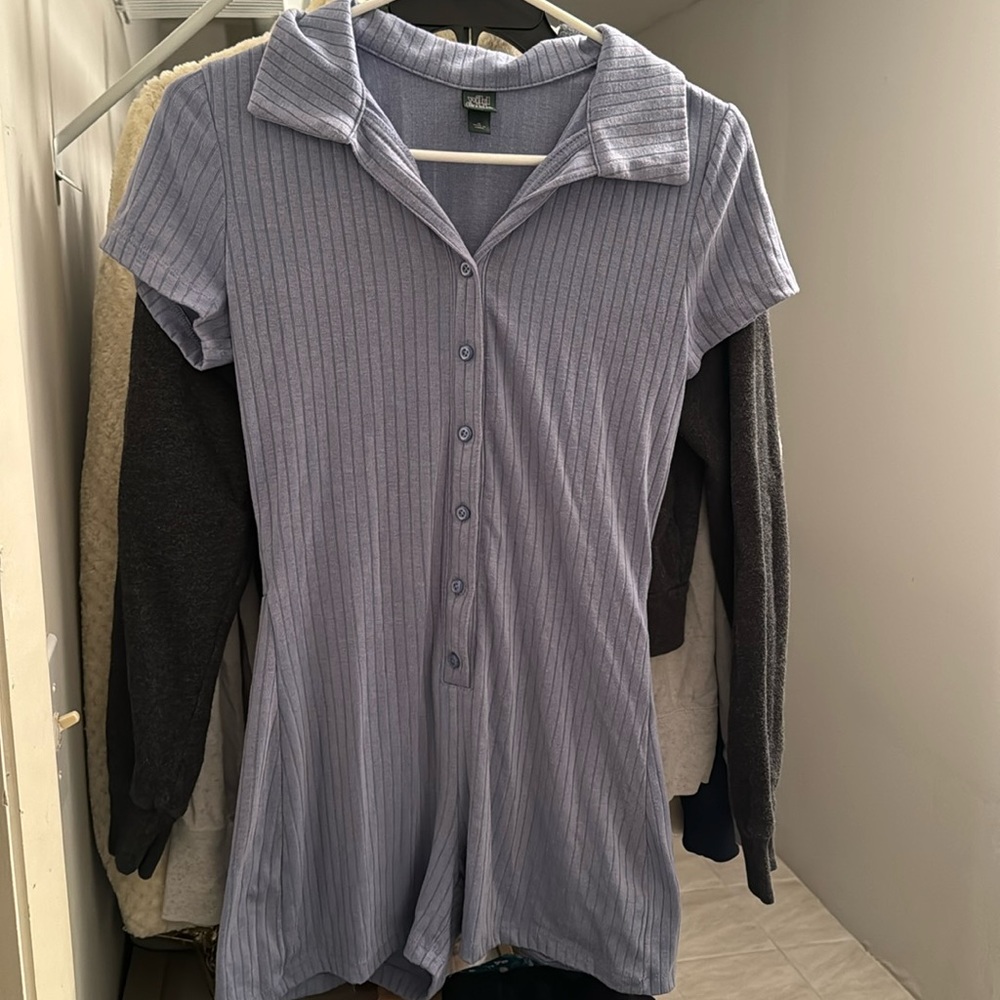 Jumpsuit (shorts) purple color (m)